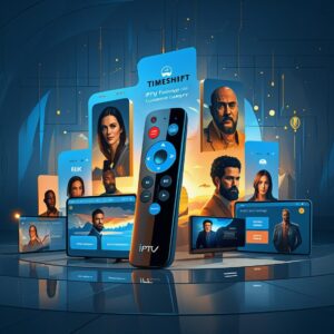 show iptv features like timeshift 4k vod, customize gatergories